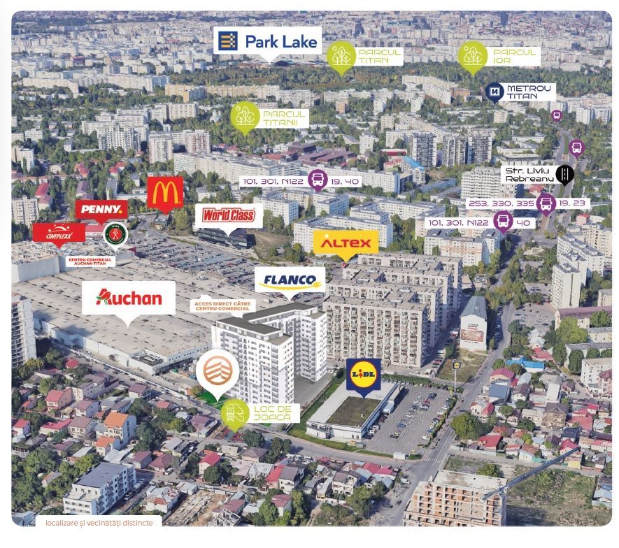 AP. 2CAM DECOMANDAT - BLOC IN CURS DE FINALIZARE / AUCHAN TITAN! - Poză 2