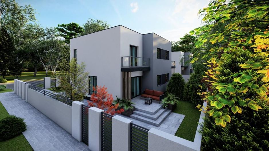 Sanandrei,Duplex P+E, Drum Asfaltat, Proiect Modern. - Poză 21