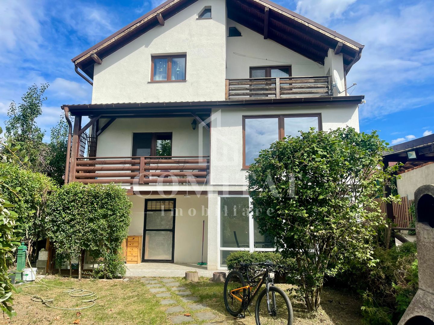 Casă + 1 apartament separat pe teren de 1.949 mp  cu panoramă Chinteni - Poză 31