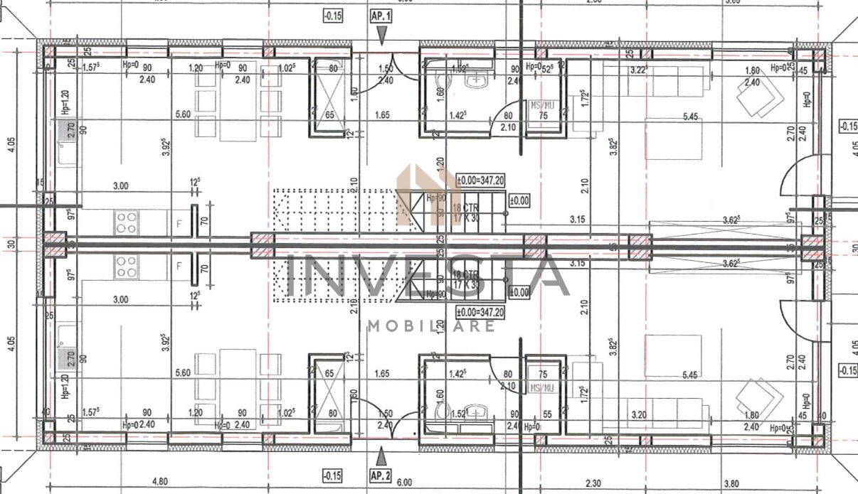 Nou pe piata! Duplex premium suprafata utila 175 mp +400 mp teren! - Schiță 4