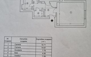 VANZARE 2 CAMERE  DECOMANDAT -Dorobanti- Iancu de Hunedoara - Poză 15