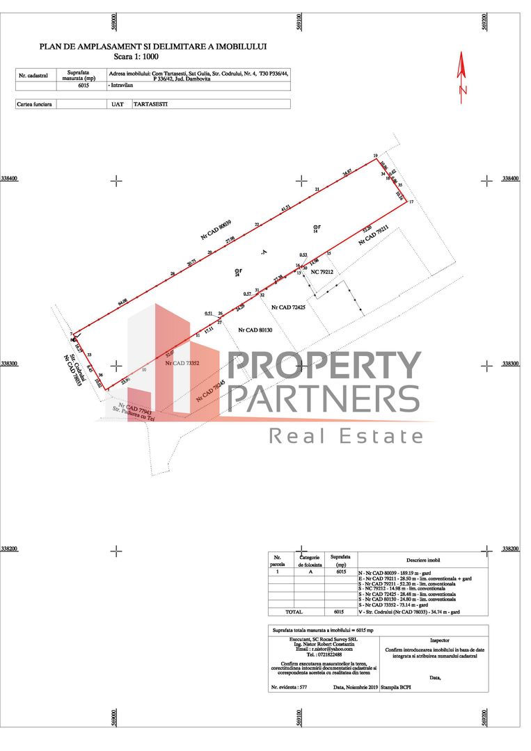 Teren intravilan Gulia - Poză 1