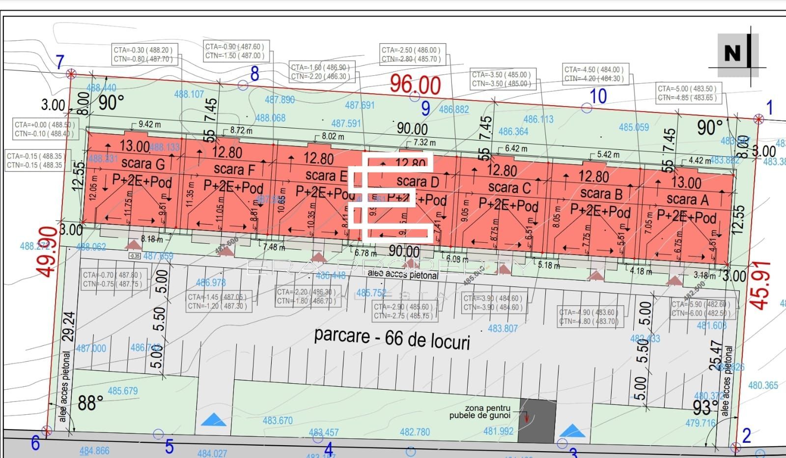 Apartament 2 camere + gradina 50 mp, la cheie , Cristian - Poză 13