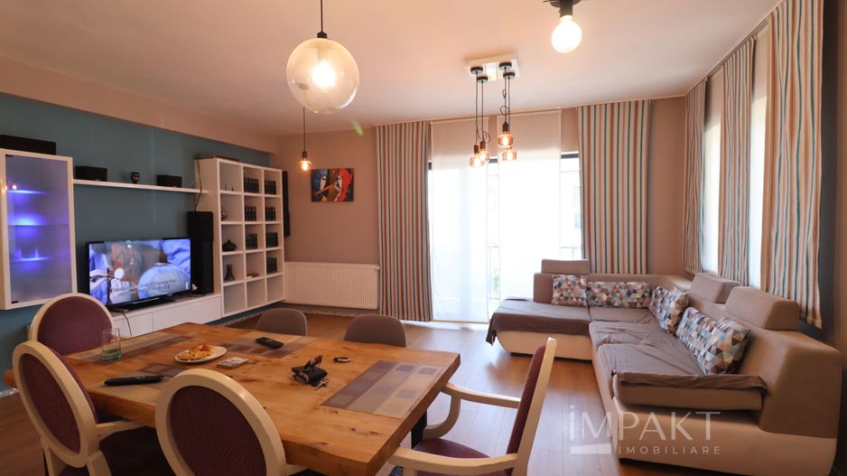 Apartament superb spre inchiriere cu trei camere, cartier Buna Ziua! - Poză 1