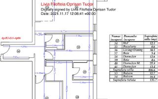 Apartament premium 4 camere | Finisaje lux – 135.7 | Spa & Piscina - Schiță 19