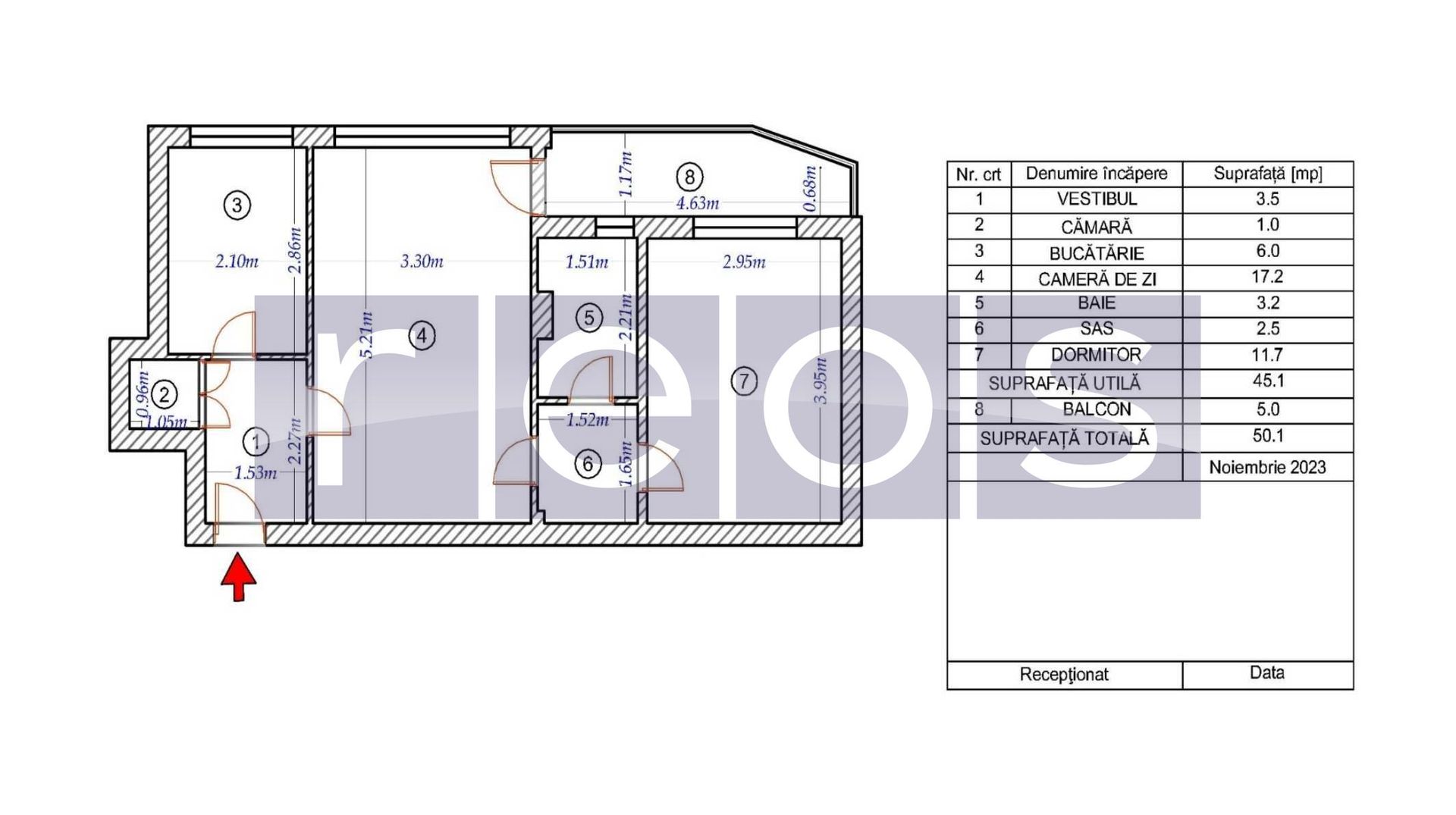 Apartament 2 camere - Teiul Doamnei-Berindei - Poză 7