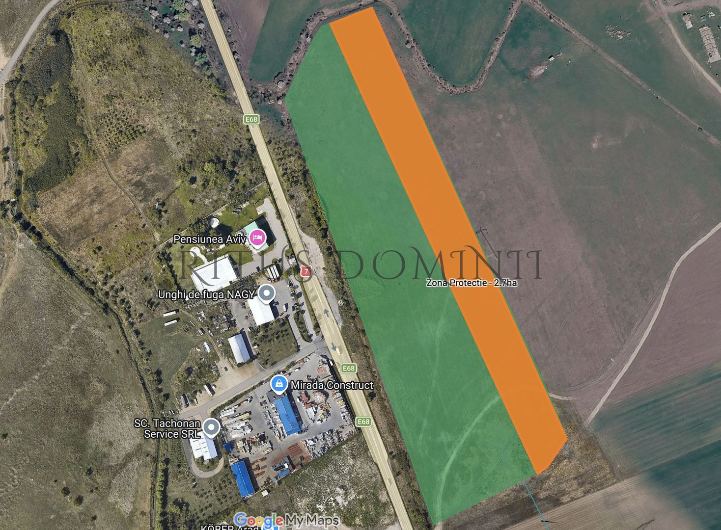 Teren Industrial de 7.71 hectare, Centura Arad, Livada - Poză 1