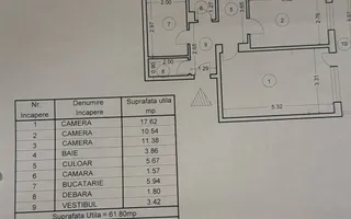 Vanzare apartamernt 3 camere Drumul Taberei, Bucuresti - Schiță 15