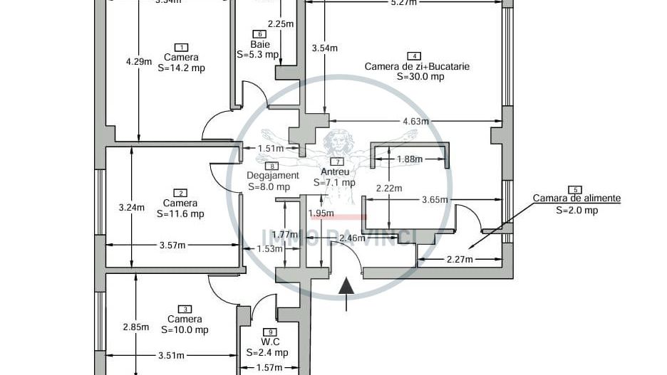 Apartament de vanzare | 4 camere - Poză 12