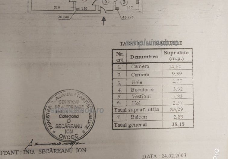 2 camere decomandat Brancoveanu Huedin Sect 4 - Poză 8