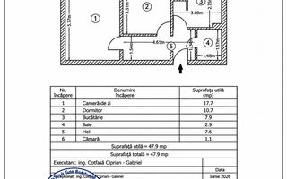 Apartament 2 camere decomandat | Militari | 47,9 mp | 69.500 € - Poză 4