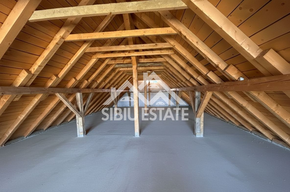 Casa cu teren 2800 mp, priveliște superbă – Marginimea Sibiului - Poză 8