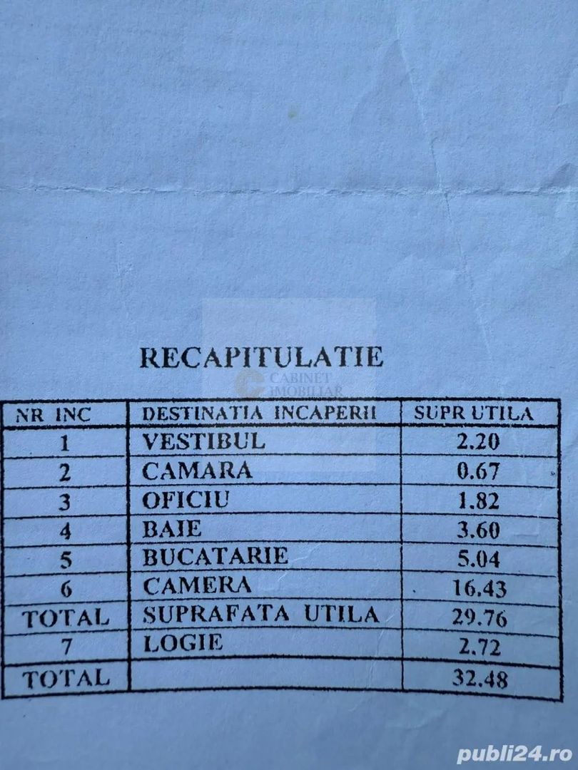 Garsoniera - Blvrd Banu Manta -  Bloc 1981 - Etaj 7/9 - Poză 10