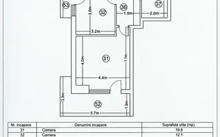 3 camere | Mamaia Central - Hotel Rex | Mobilat | Prima utilizare - Poză 19