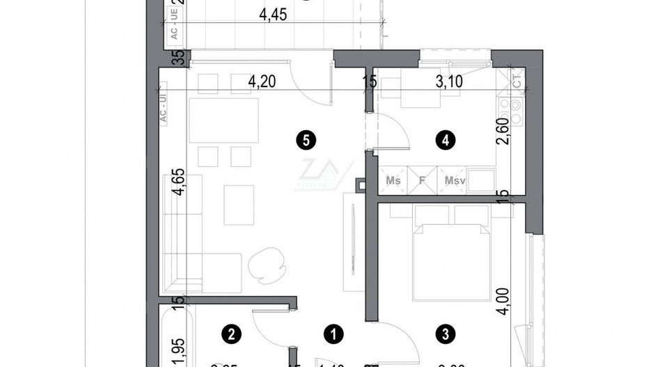 Etaj 2. Lift. Finisaje superioare. Loc de parcare. - Poză 9