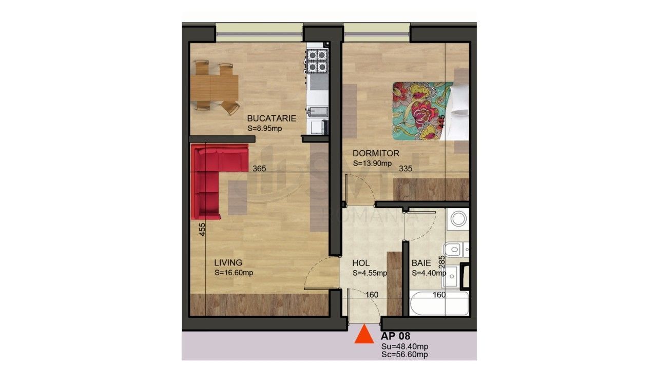 REA1024613 2 camere - loc de parcare inclus - Aviatiei - Dimitrie Pompeiu - Poză 10