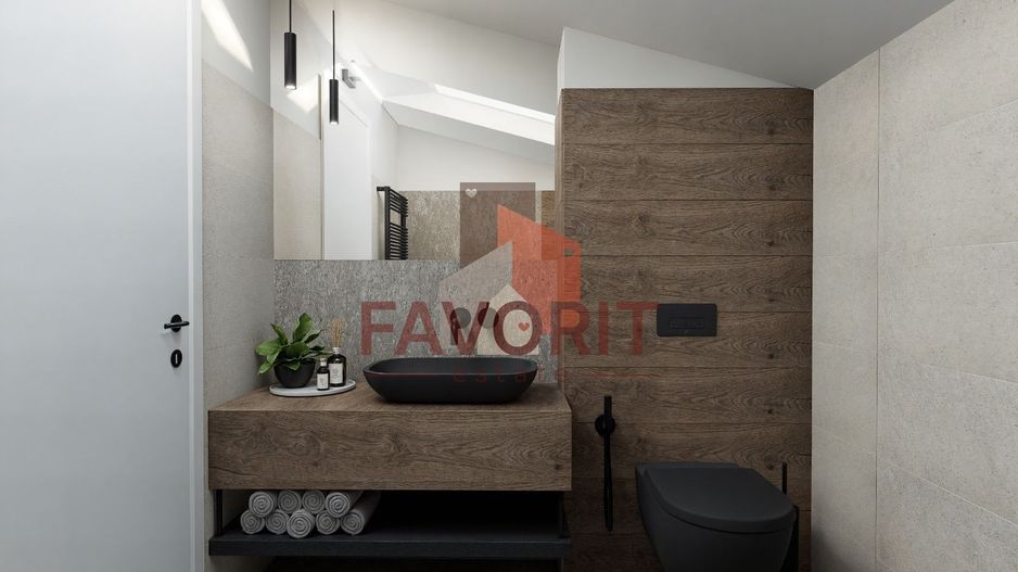 Etaj 2. Apartament pe 2 nivele. 2 bai. 2 locuri de parcare - Poză 16