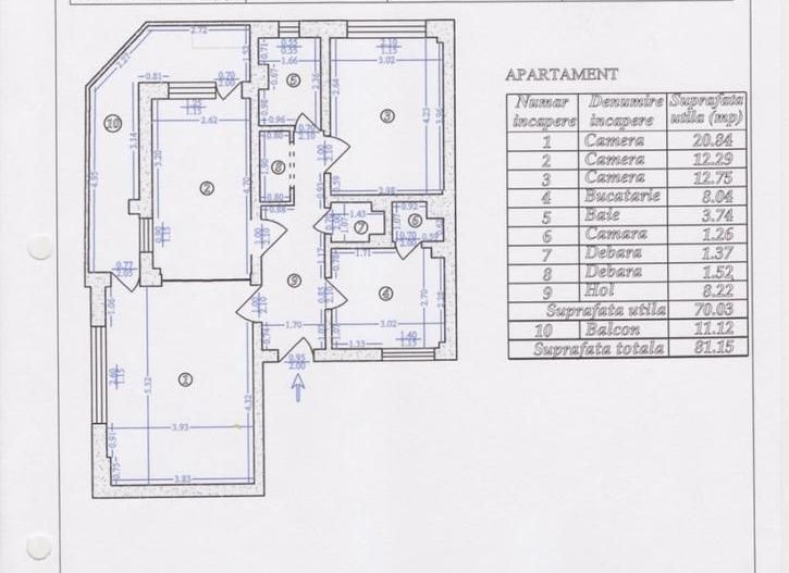 Apartament cochet 3 camere – Kiseleff, Str. Serdarului, bloc mic, zona liniștita - Poză 12