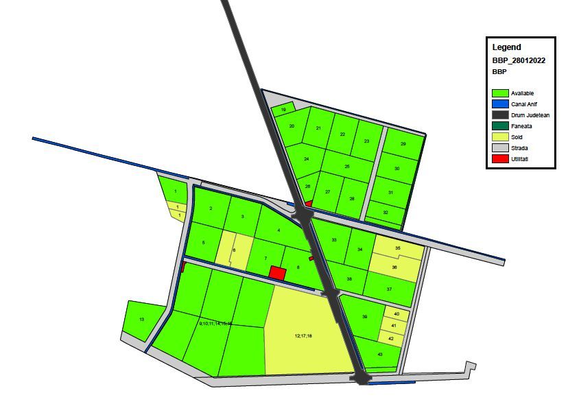 Terenuri industriale intre 10..000 - 33.000 mp. - Poză 5