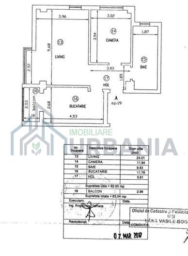 #-Hlincea, Apartament 2 camere, 65mp, mobilat-utilat complet + parcare - Poză 16