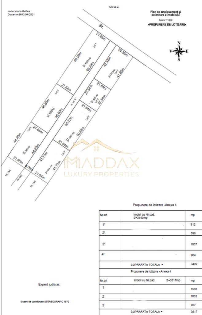 Teren intravilan pentru dezvoltare *7000* mp // Otopeni (Odaile) - Schiță 5