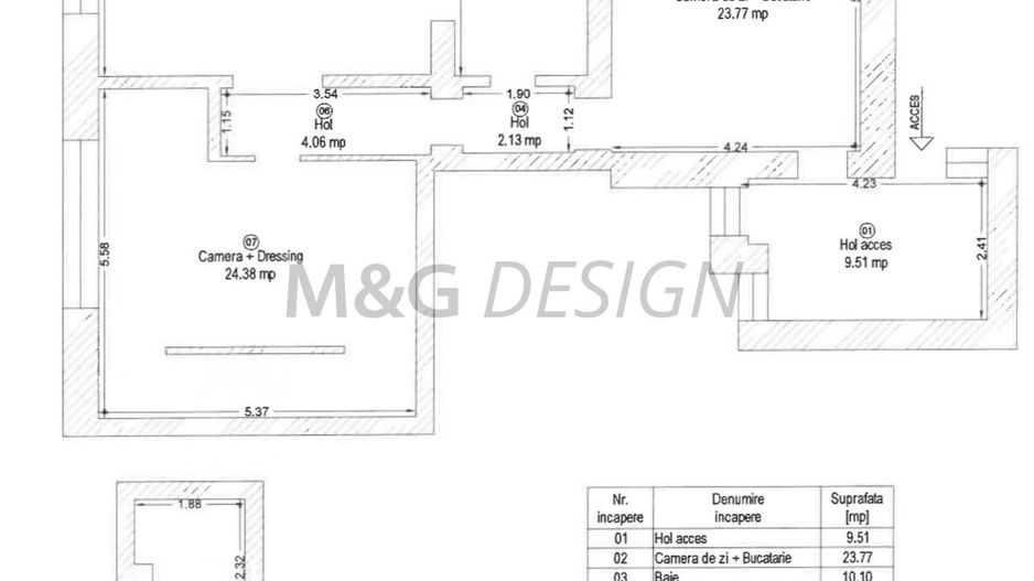 3 camere amenajat LUX zona centrala, boxa curte acces auto, 0 comision - Poză 26