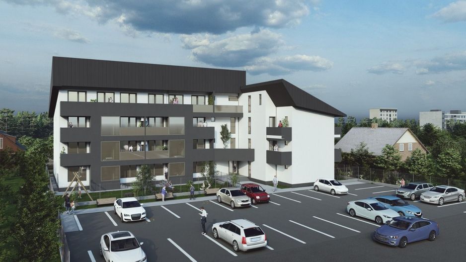 APARTAMENT NOU - 2 camere, parter, cu GRĂDINĂ, Complex LOGICENT; - Poză 2