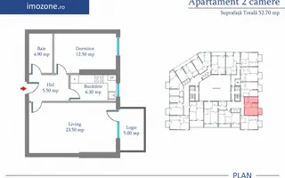 Militari-Metrou Preciziei la 5 minute de bloc - 2 Camere, 57.7 mp, Bloc Nou - Poză 12