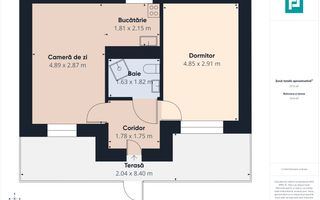 Apartament cu 2 camere in Aradul Nou - Poză 8