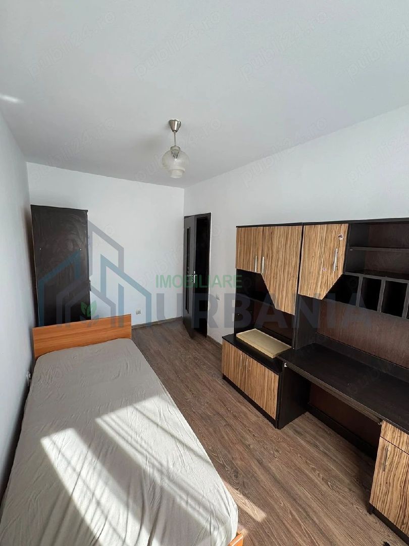 Apartament 3 camere semidecomandat, mobilat, cu centrală proprie, zona Splai Bahlui, Iași - Poză 3