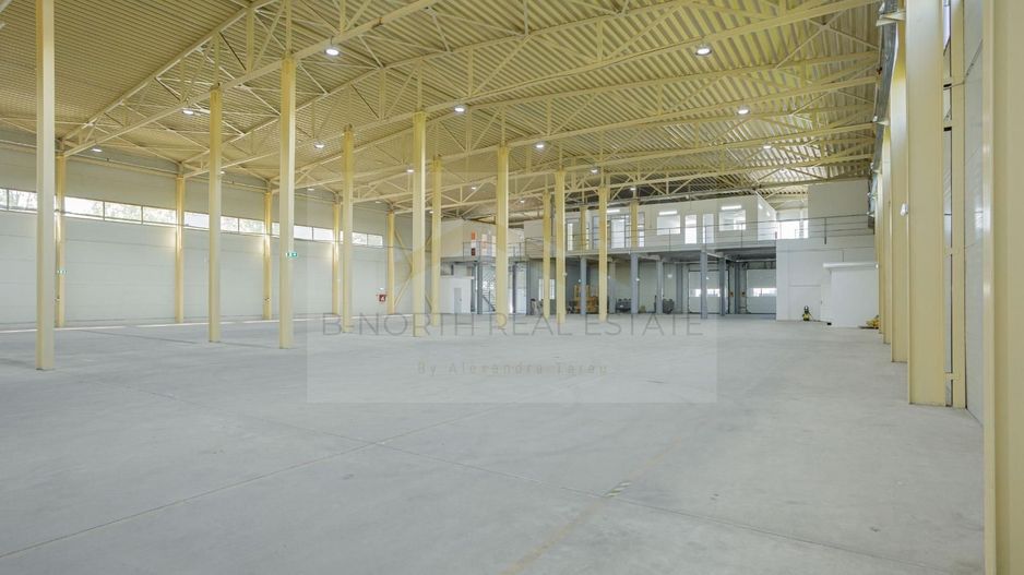 Hală industrială 1000 mp Otopeni | Rampe TIR | ISU | Acces DN1 & Centură - Poză 10