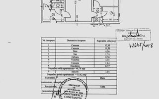 Apartament 2 Camere Piata Gorjului - Schiță 9