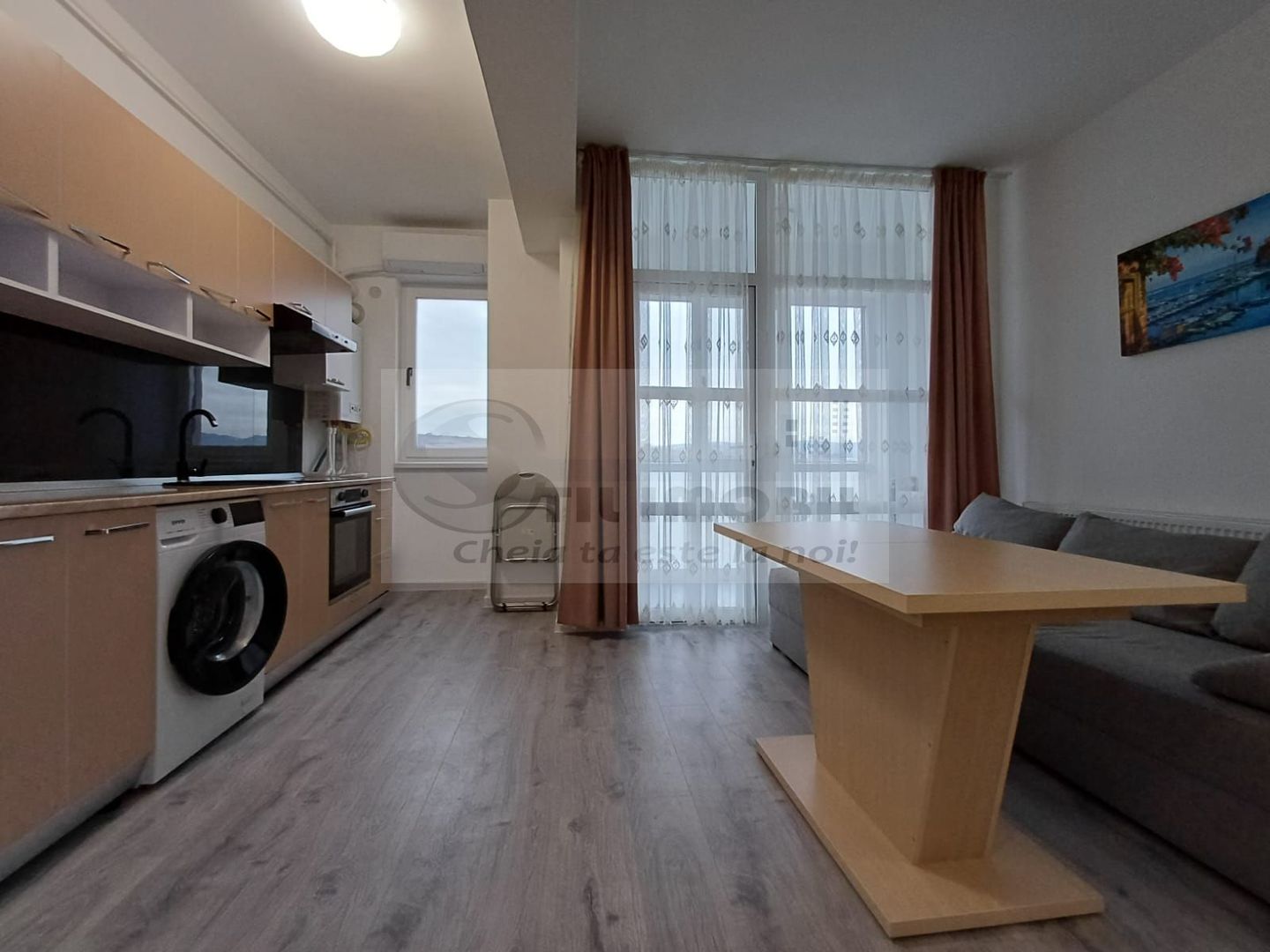 Apartament 2 camere open-space si Loc de parcare in Cartier Visoianu - Poză 1