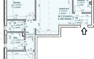 Apartament cu 3 camere decomandate/67 mp/CF/zona strazii Fagului! - Poză 2