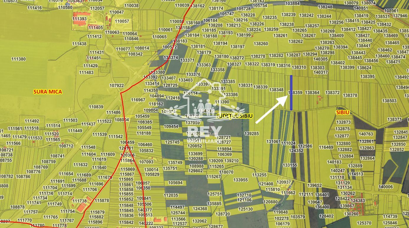 Teren 4900 mp extravilan de vânzare zona Calea Șurii Mici - Poză 3