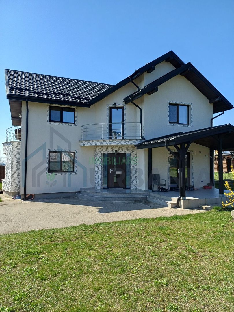 Casă P+E, construită 2018, teren 1500 mp, mobilată complet – Valea Lupului - Poză 1