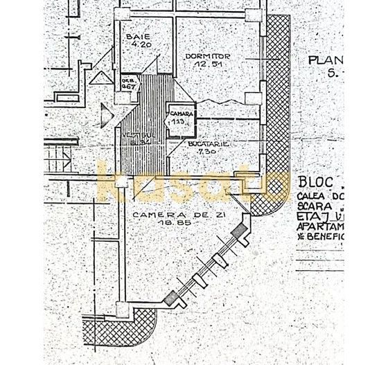 OPORTUNITATE | APARTAMENT 2 CAMERE | ROMANA | DOROBANTI | BLOC 1980 - Poză 7