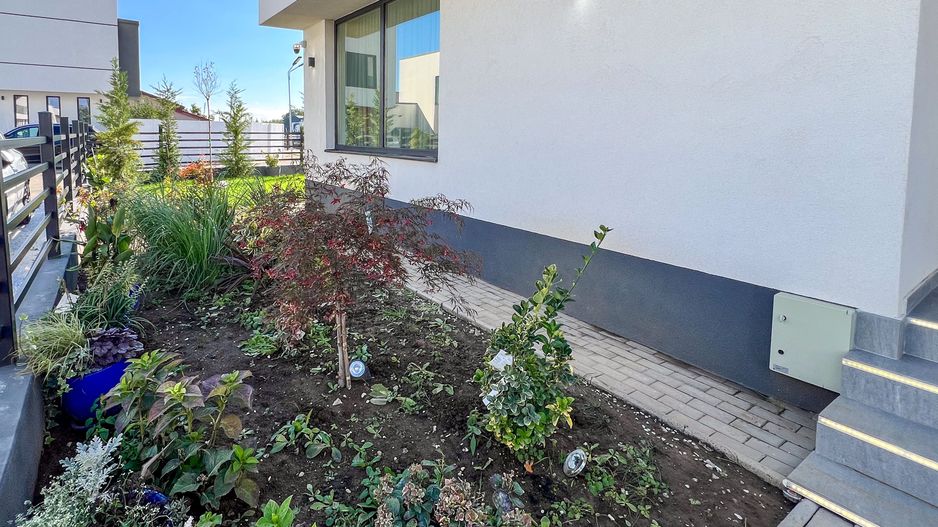 Vilă individuală elegantă, complet mobilată și utilată, lângă parcul și pădurea din Corbeanca - Poză 33