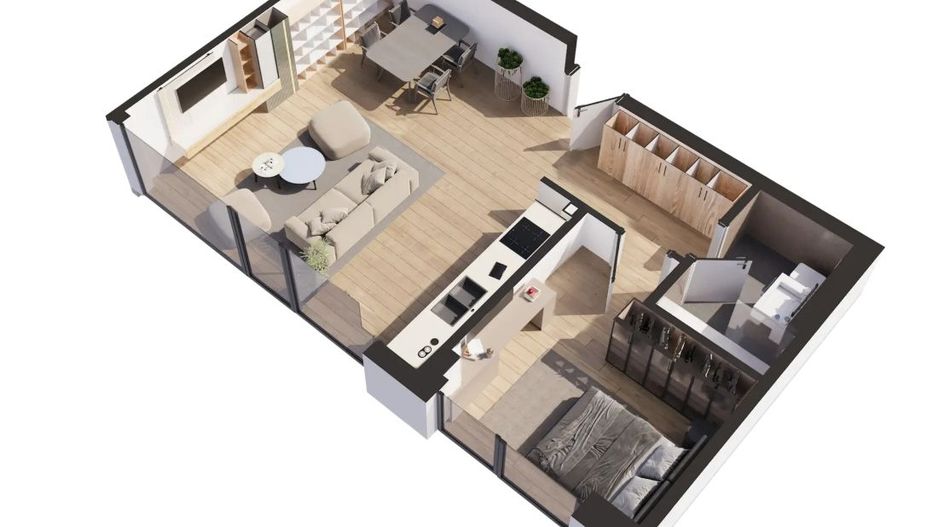 Apartament 2 camere de vanzare - Poză 6