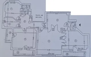 Închiriere 3 camere Unirii, Coposu, etaj 2, centrala, 100 mp, pretabil Birou - Poză 14