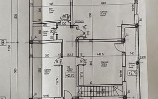 Casa individuala 4 camere, 188mp, Teren 895mp, Parcare, Campenesti - Poză 3