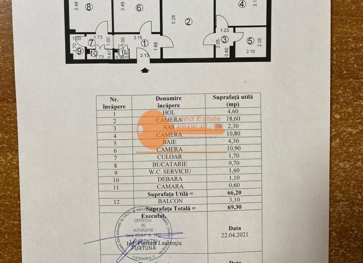 Apartament 3 camere zona Rahova - Poză 11