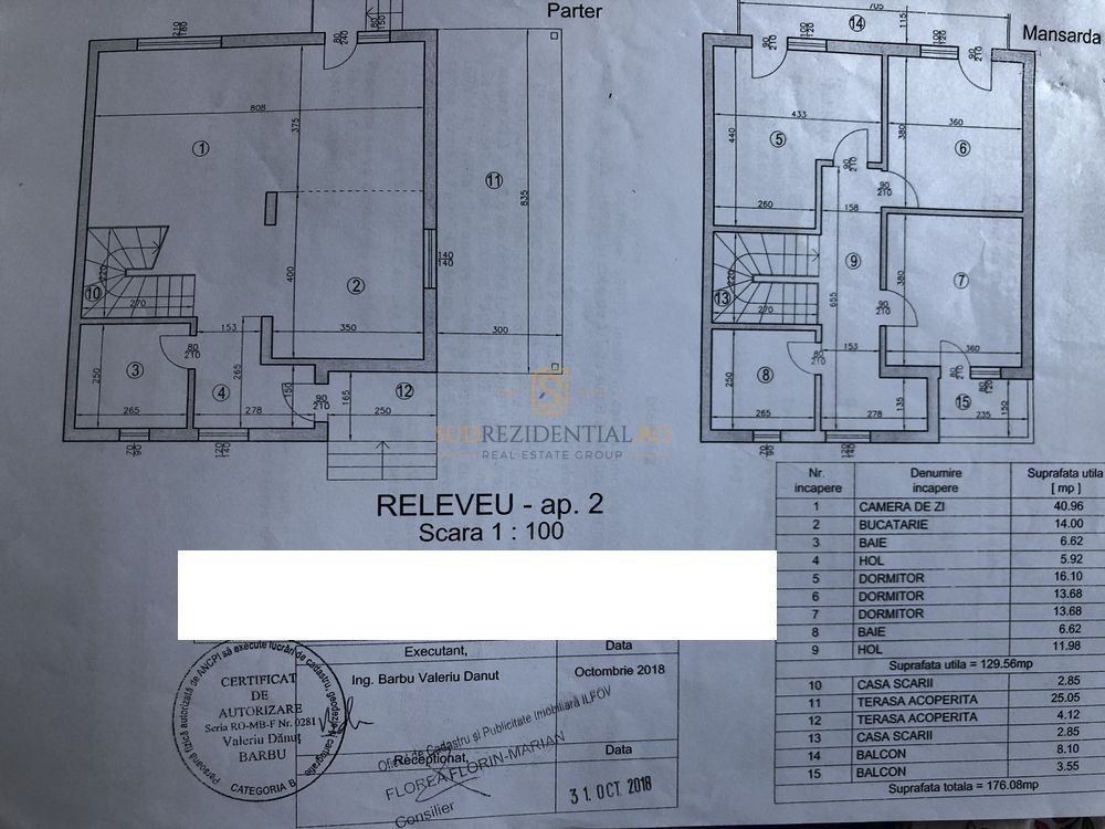 Vilă P+1, 4 camere, Comuna Berceni, mobilata utilata - Schiță 24