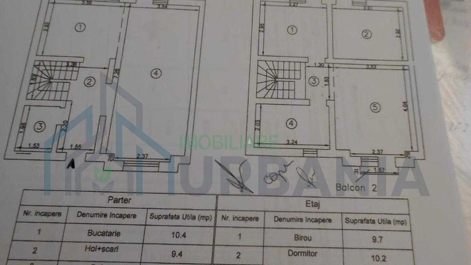 Duplex de vânzare, Valea Lupului, 93 mp utili, teren 183 mp, 4 camere, 2 locuri parcare, 500 m de Penny - Poză 8