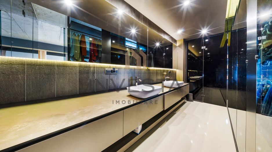 Penthouse exclusivist cu acces din lift, terasa 340 mp, 245 mp utili - Poză 13