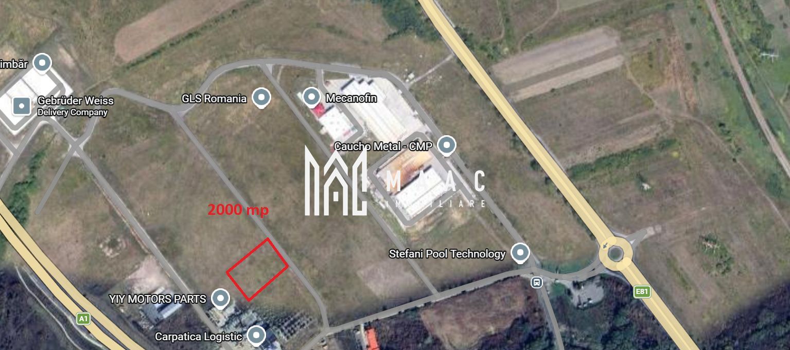 Teren industrial 2000 mp Autorizatie Selimbar Parc - Poză 1