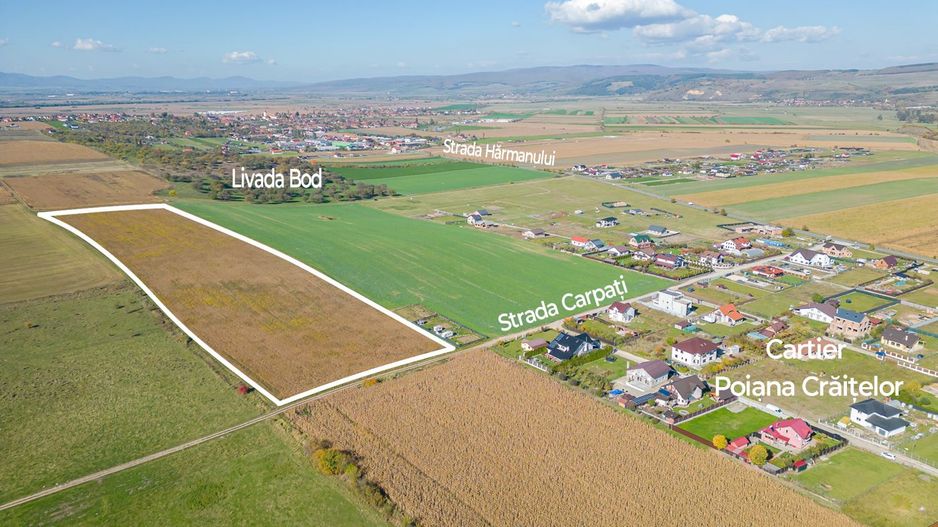 Teren în Bod, zona Poiana Crăițelor, pretabil dezvoltare imobiliară - Poză 6