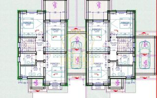 Duplex superb cu 5 camere despartit prin garaj | Dumbravita - Poză 14