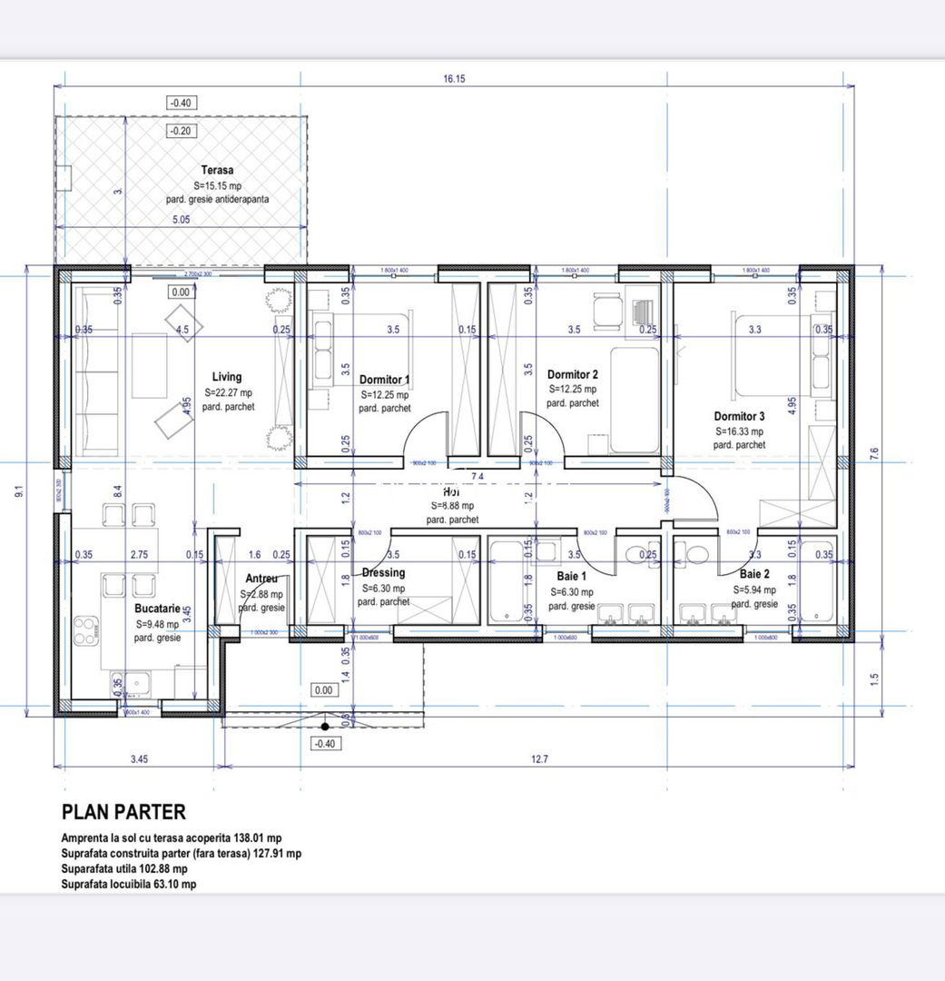 Vanzare Casa individuala 4 camere  PARTER - Poză 2