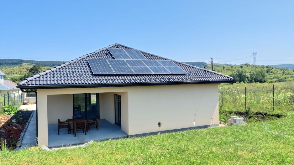 Casa individuala, 130 mp, Pompa caldura, panouri solare, COMISON 0 - Poză 13